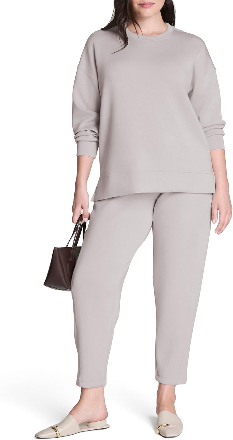 SPANX AirEssentials Crewneck Tunic - Below-Hip, Relaxed Fit - Offers UPF 50+ Protection