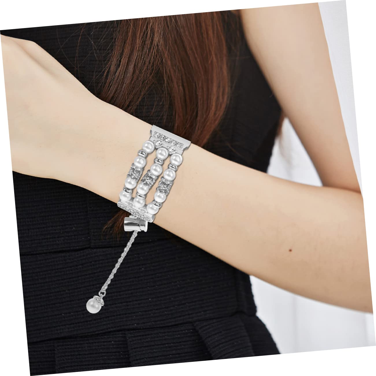 Hemobllo 4 Pièces Bracelet En Métal Décor En Métal Garniture Montre Bande Montre 4 Classique Délicate Bande Délicat Bracelet Accessoires Bijoux e Bijoux