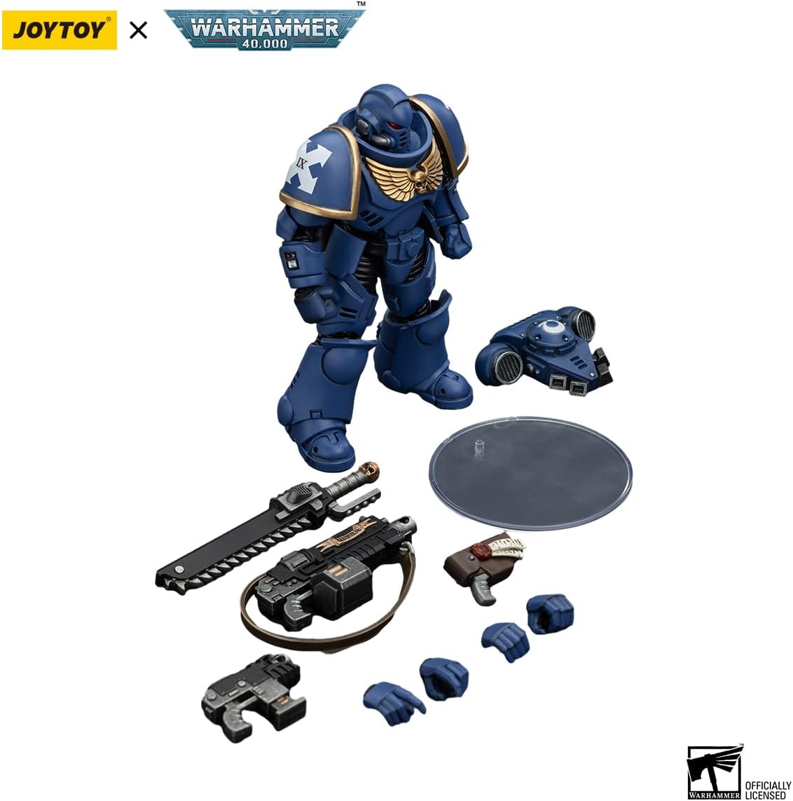 Joytoy Warhammer 40K Space Marines 1/18 Action Figures Joy Toy Mecha Figure Model Ultramarines Outriders Brother Catonus