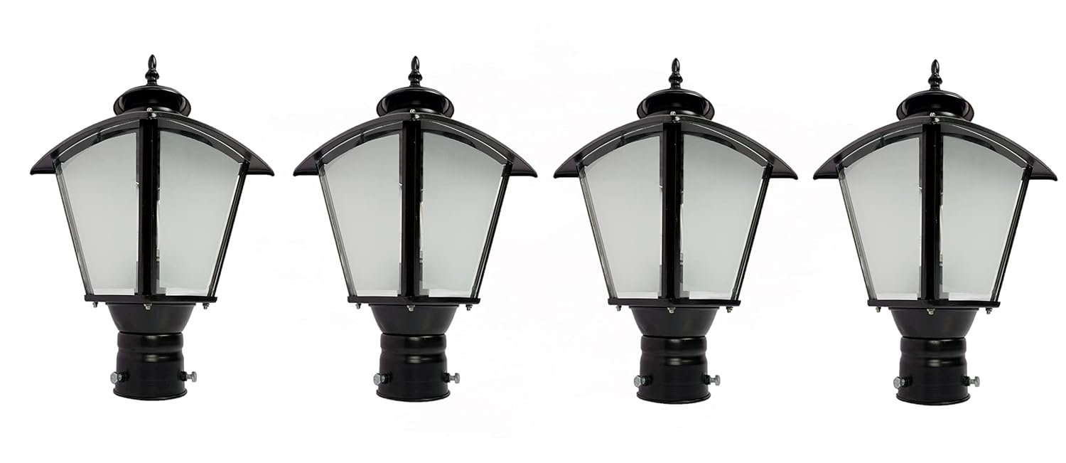 LEGEEN Light Set of4 Modren Victoria Shades Beautiful Gate Light, Gate