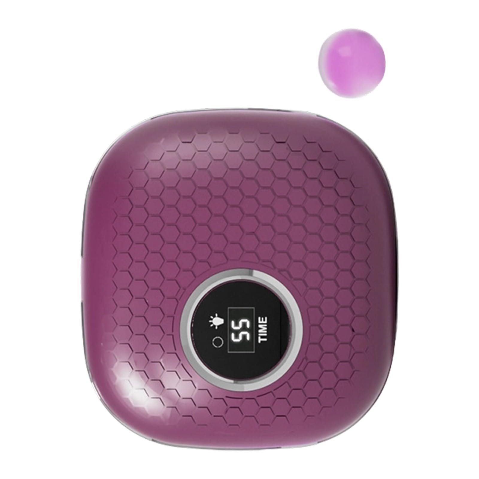 Uqezagpa Purple Transportable Reach Lens Cleanser Highlighting Compact Plan And 3 Replaceable Lens Instances For Travel Convenience Smart Reach Cleanser