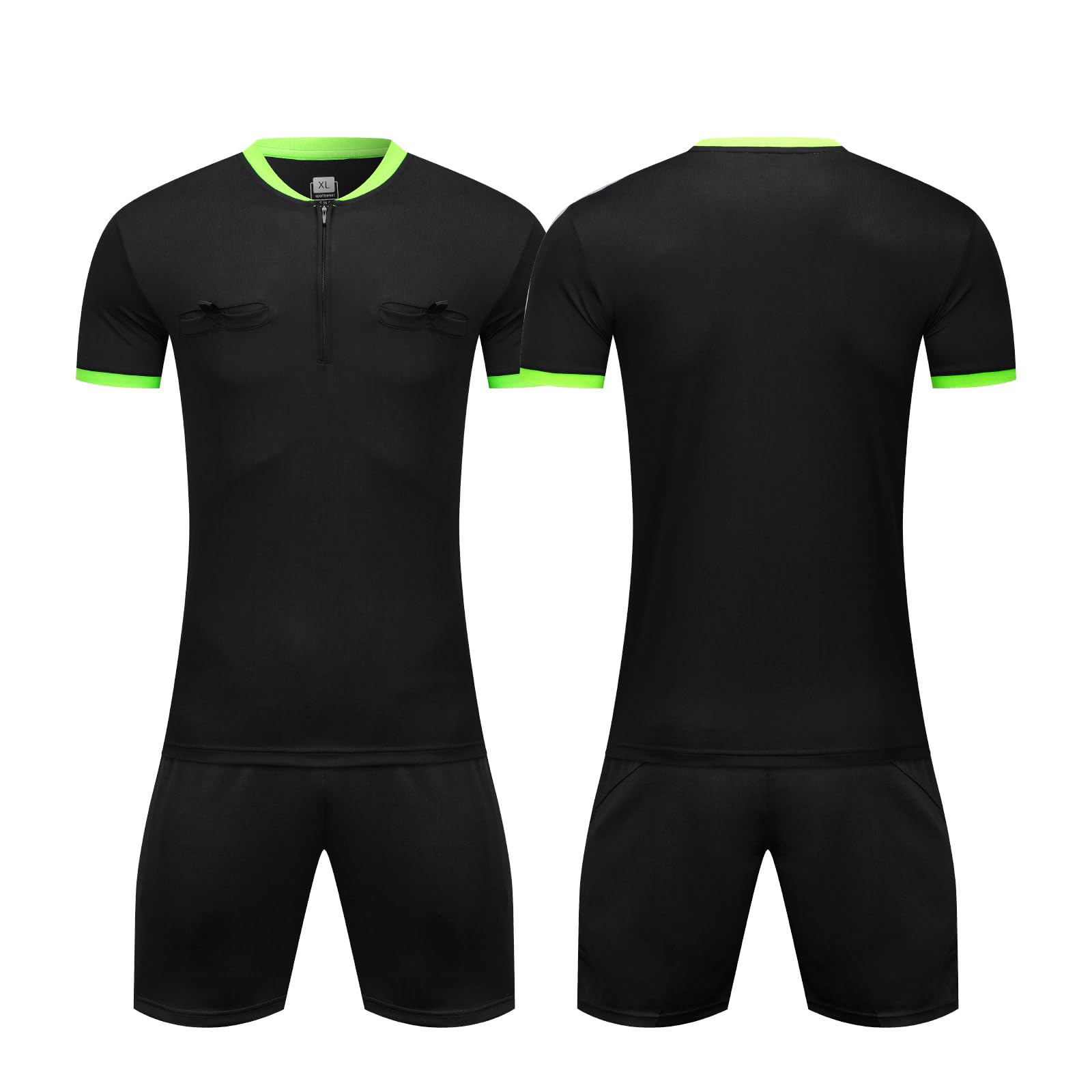 Camiseta de árbitro de fútbol, Ropa de árbitro Profesional, Traje de árbitro de fútbol, diseño Neutro, Secado rápido