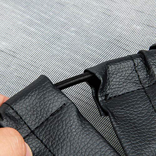 Healink Spare Tire Cover,Pvc Leather Waterproof Dust-Proof Back Off Rv Wheel Covers For Jeep Liberty Wrangler Suv Camper Travel Trailer Accessories (14 Inch For Tire Φ 23"-27") #TOP4