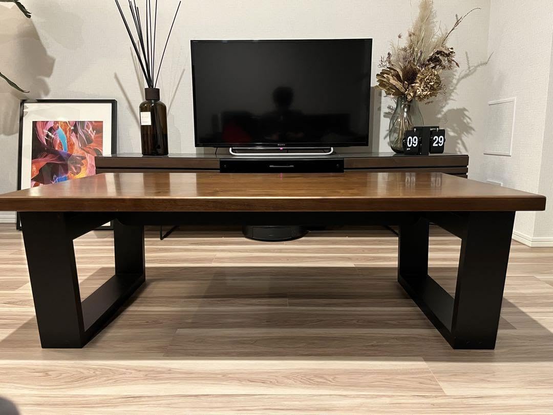 Amazon.co.jp: LOWYA ロウヤ ローテーブル 天然木突板使用日本製 大川  