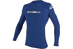 O'Neill Basic Skins UPF 50+ Long Sleeve Rash Guard for Men