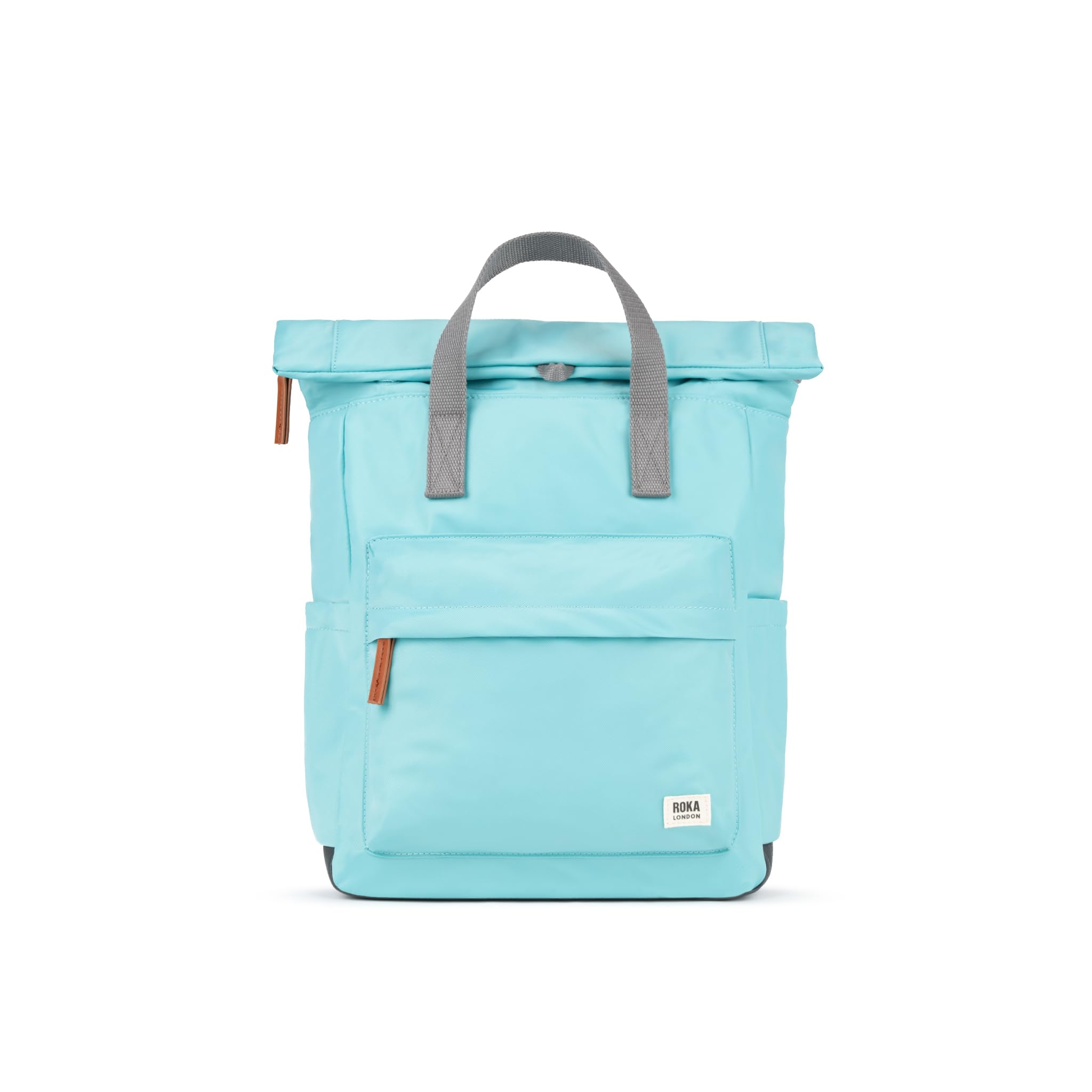 ROKA London Canfield B Medium Sustainable Nylon Backpack (Aquatic Awe)
