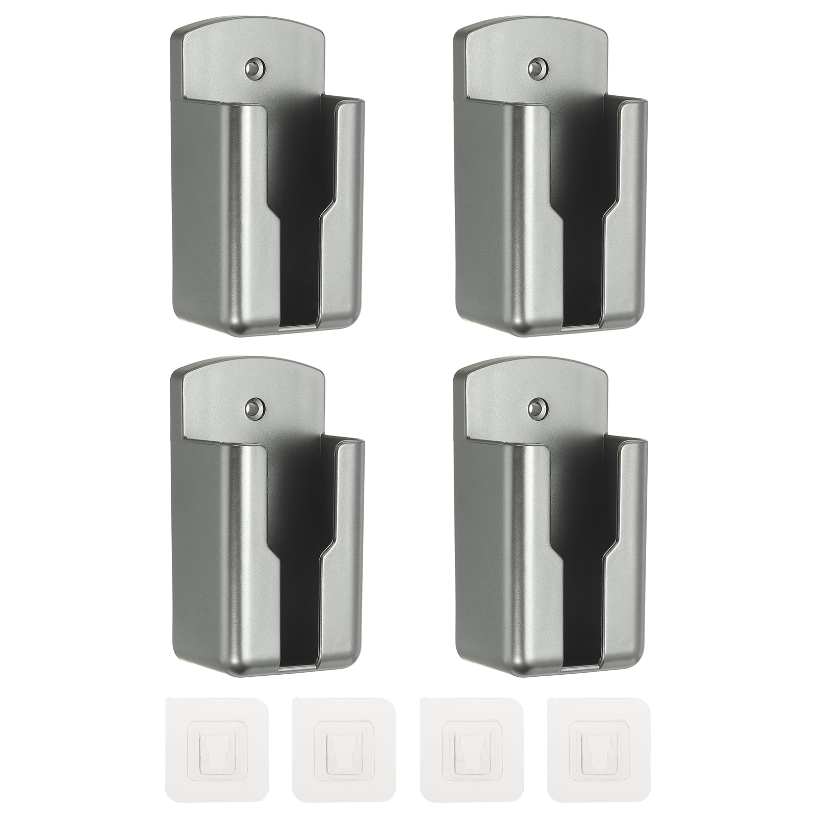 Support mural pour télécommande (Lot de 4) boîtier universel 5x4x10 cm