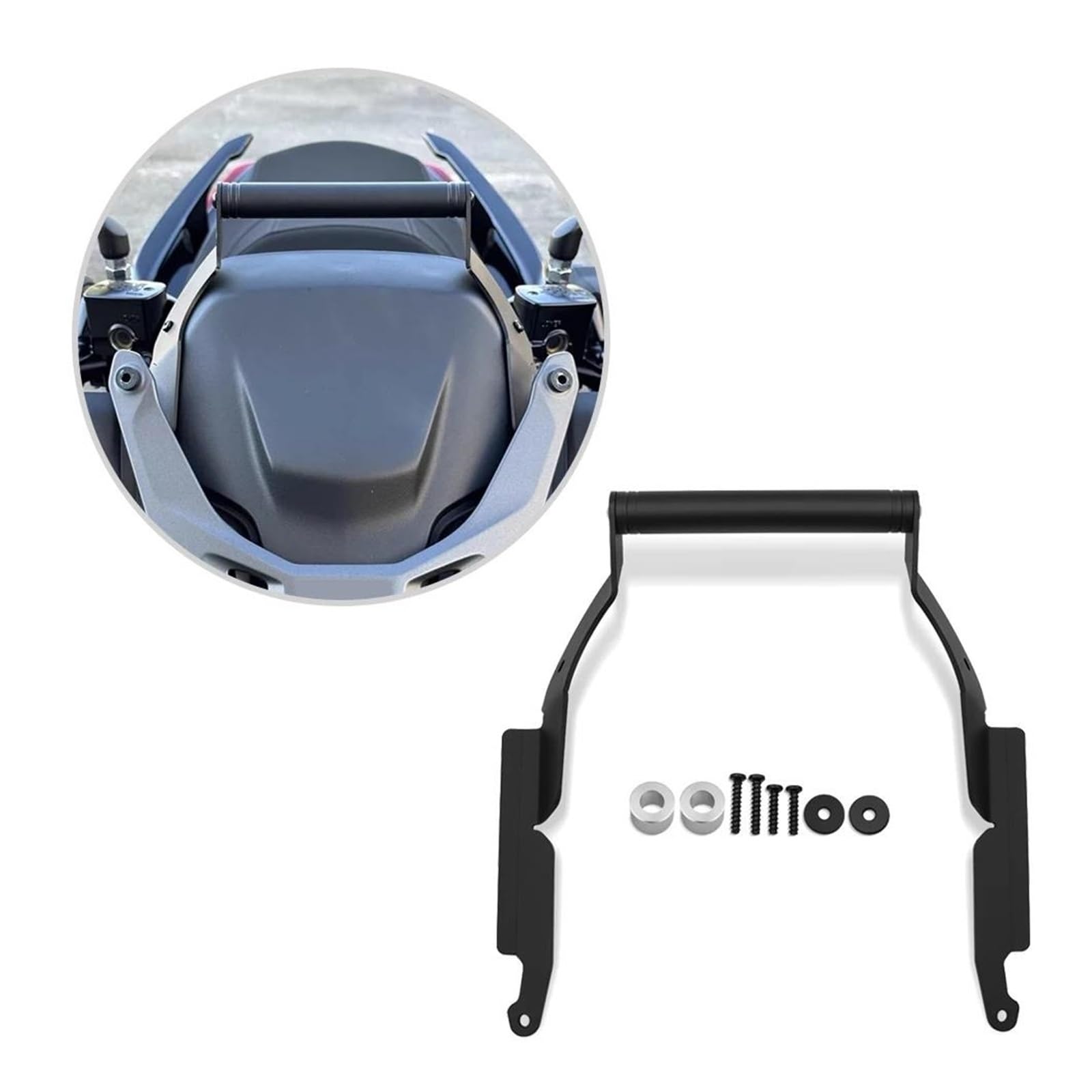Soporte GPS para teléfono Soporte de navegación para Motocicleta, Soporte para teléfono móvil, Placa GPS, para Yamaha, Xmax 300, 2025, X-MAX300, Tech MAX