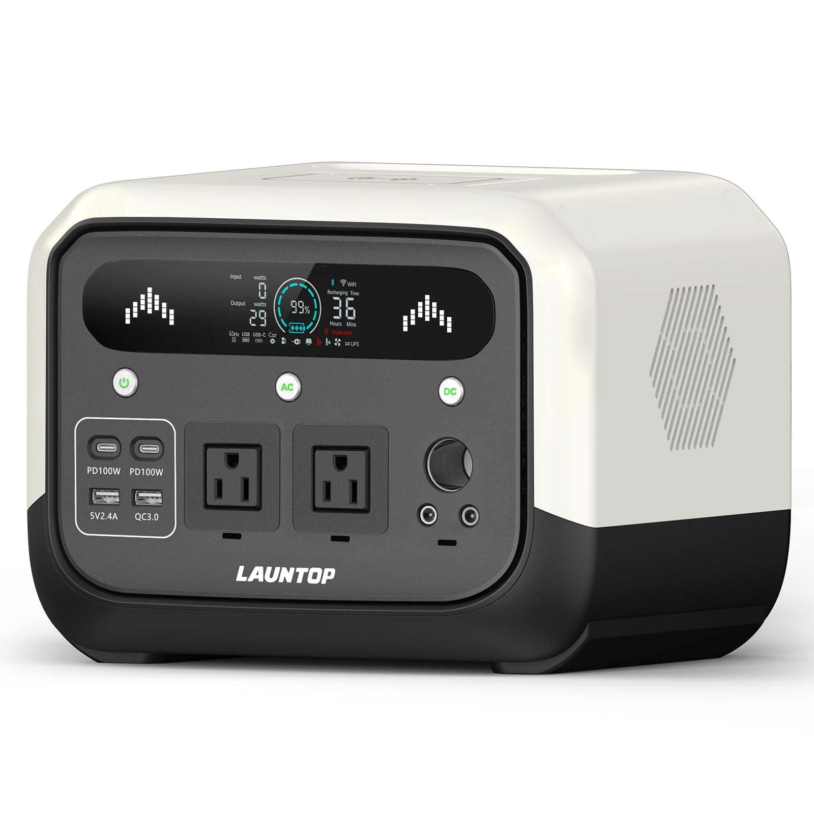 大容量73000mAh ポータブル電源 LESHP 110V Amazon.co.jp: LAUNTOP ポータブル電源 大容量512Wh/700W リン酸鉄
