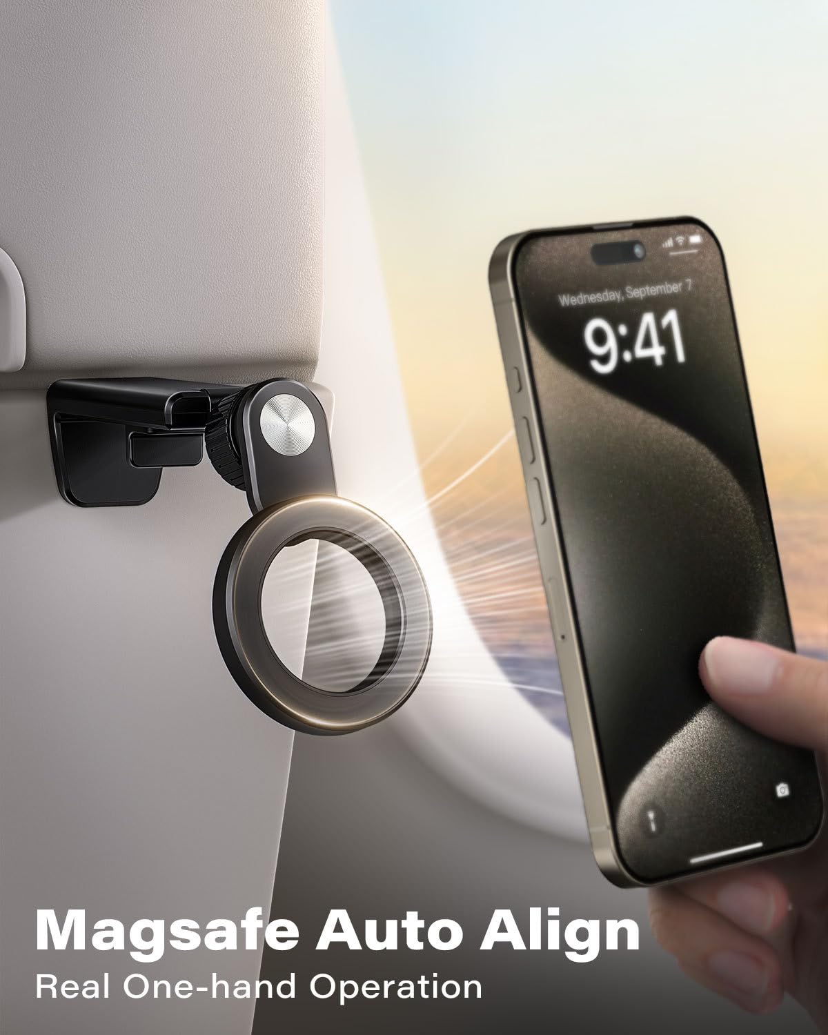 Soporte para teléfono de avión, esencial para viaje, soporte para teléfono de avión manos libres, accesorios de viaje en avión