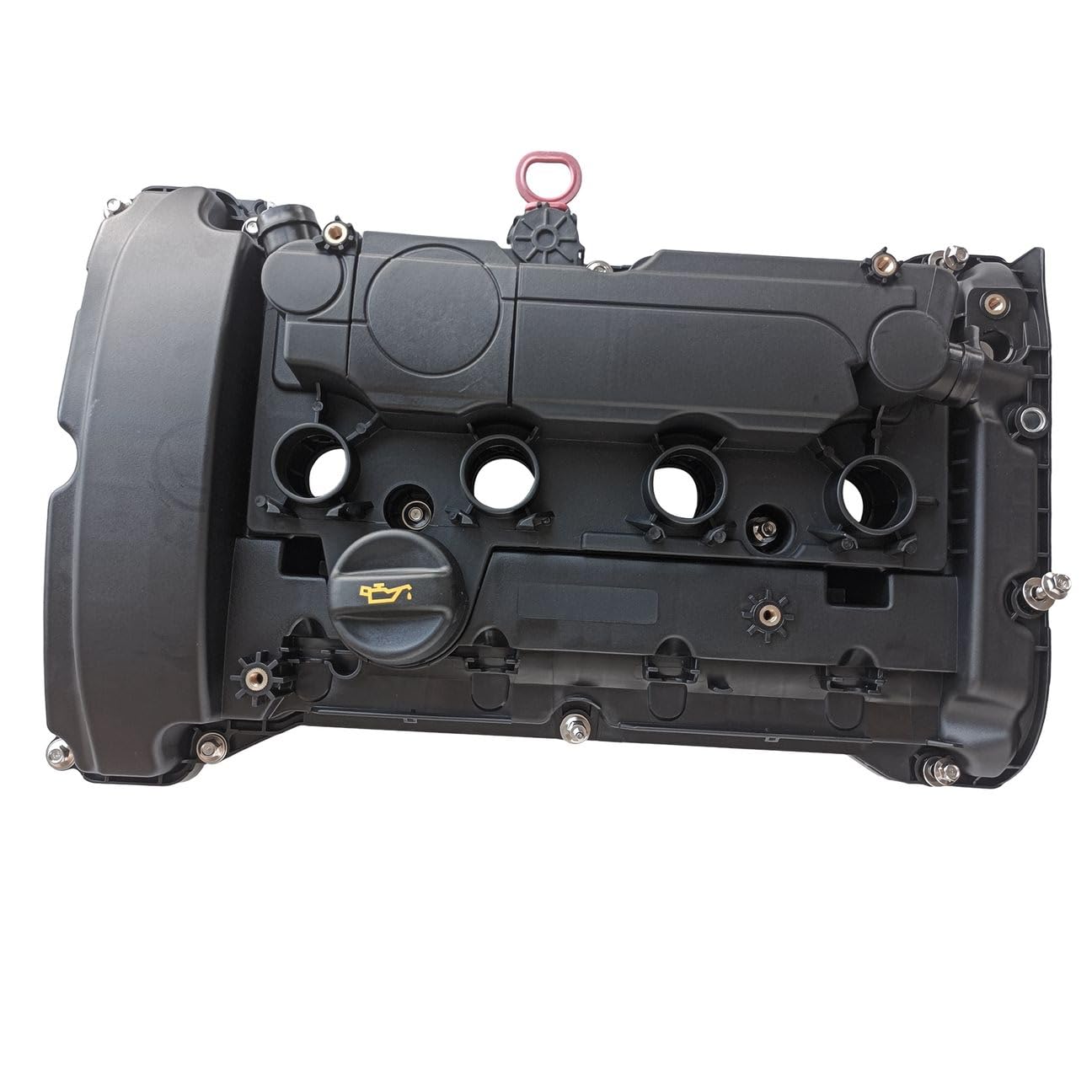 Hajus 1031145 Zylinderkopfhaube Ventildeckel 9812071480 kompatibel mit Citroën C4 C5 DS Peugeot 207 308 508 1.6
