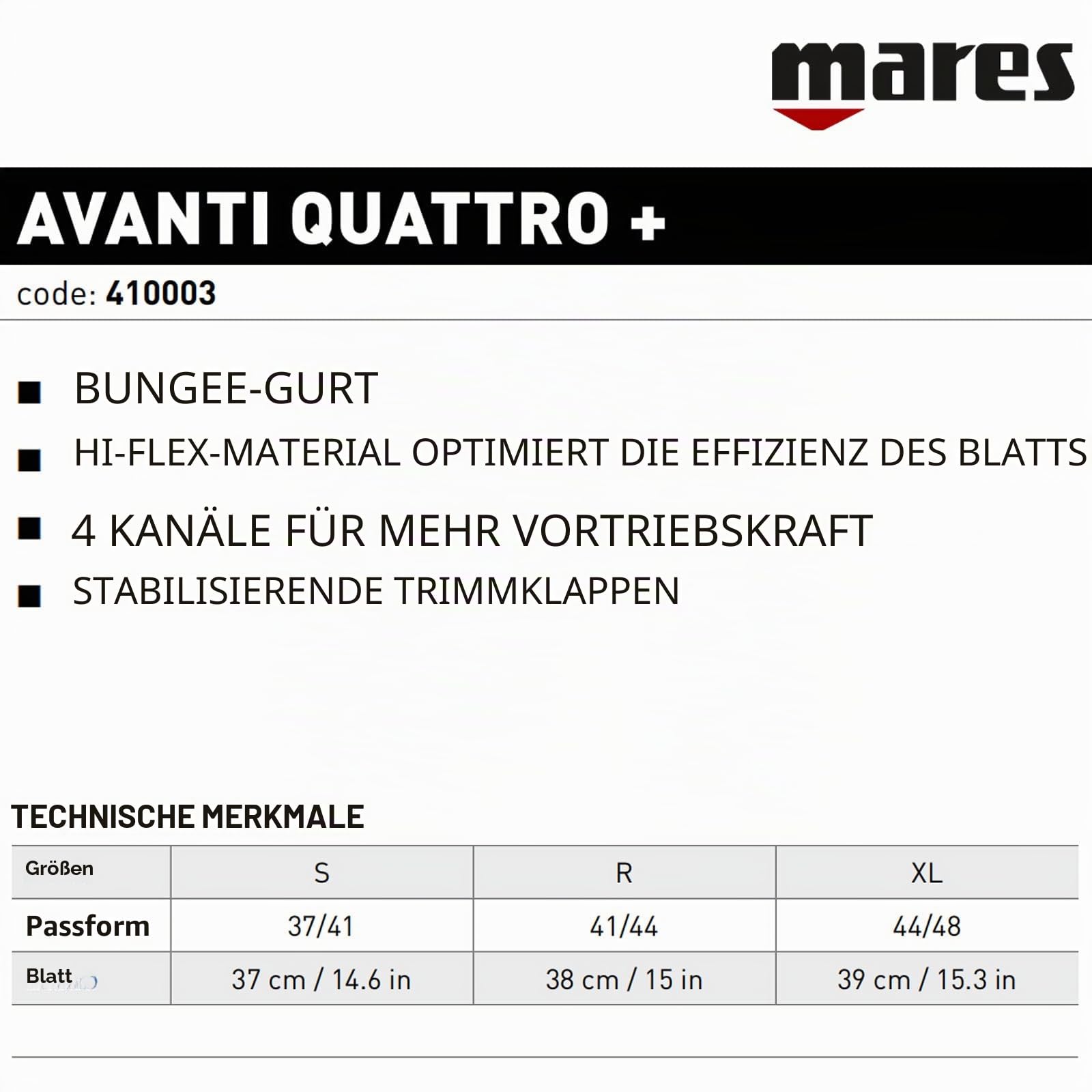 Mares Erwachsene