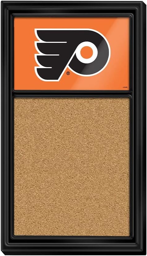 The Fan-Brand NHL Philadelphia Flyers: Cork Note Board - Sports Team Bar Sign Décor: Home, Dorm, Garage, Office, Fan Cave