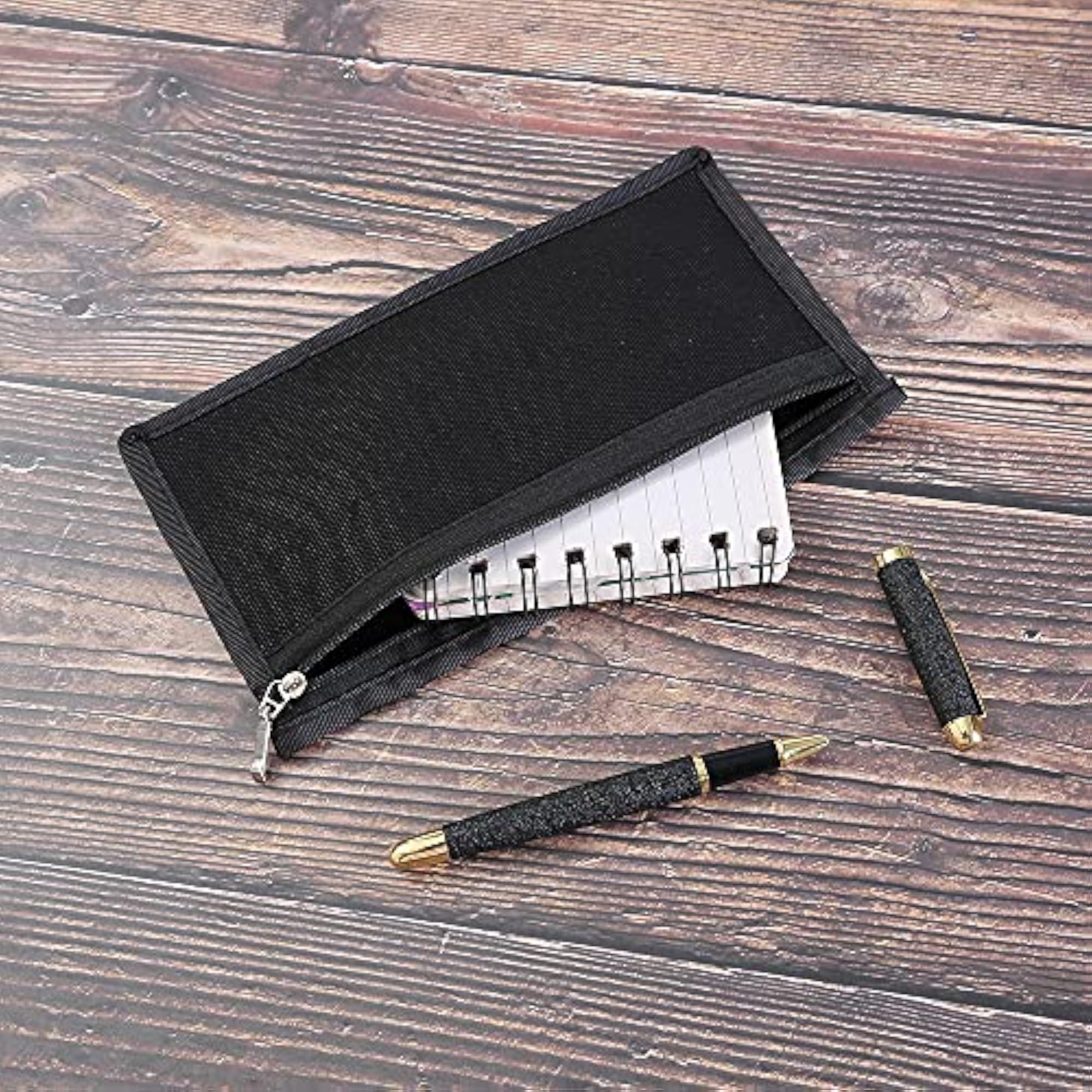 6 Pack Canvas Money Pouches Utility Zipper Cash Holders