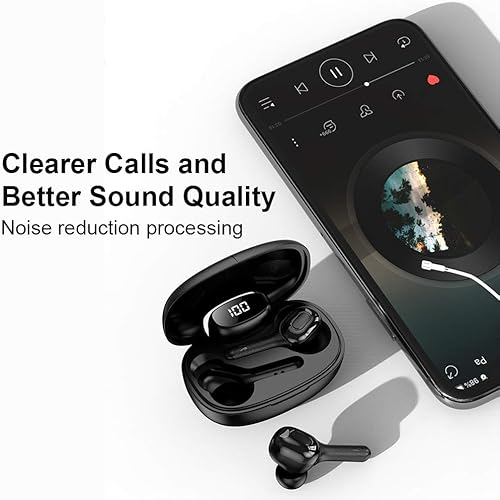 Miniatura 5 de Auriculares Bluetooth 5.0, auriculares Bluetooth inalámbricos verdaderos + dispositivo de traductor + caja de carga Auriculares de sonido estéreo