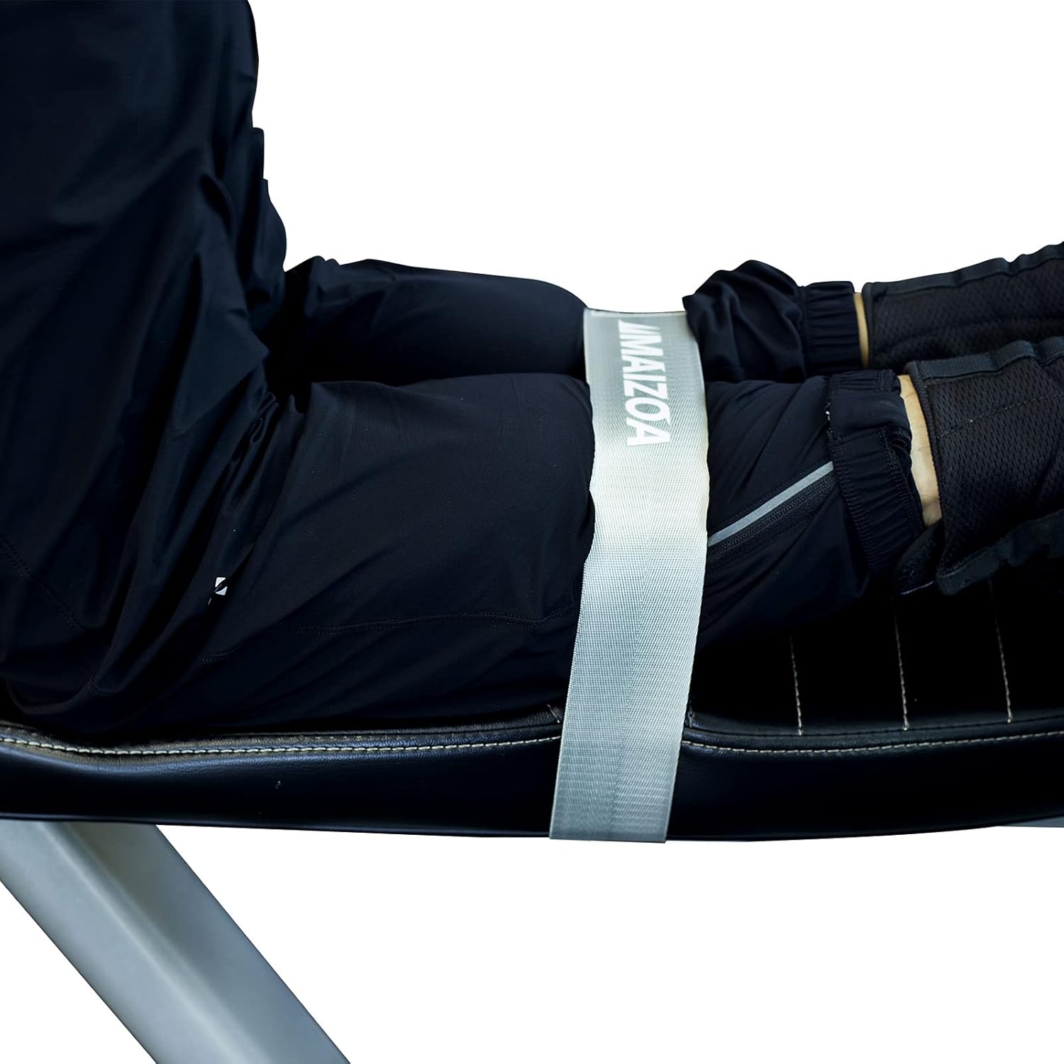 MAIZOA Nordic Hamstring Curl Strap,Exercise Assisted Strap Belt,Fixed Body Parts,Working Leg Muscles,Easy to use in The Gym or at Home (Blue) : Sports & Outdoors