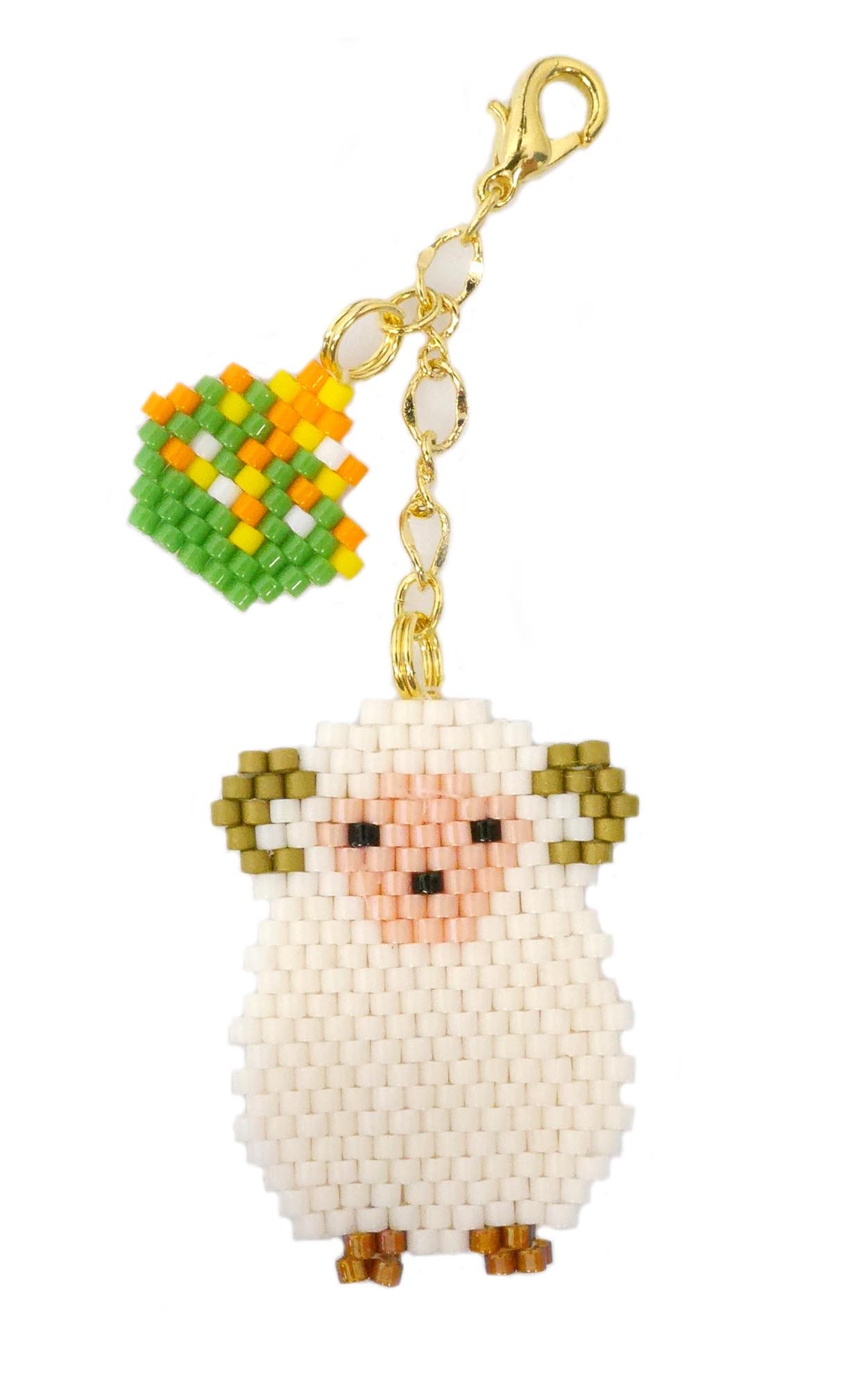 MOTHER ピクセルアート ビーズチャーム 2個セット MIYUKI MOTHER ピクセルアート ビーズチャーム 2個セット MIYUKI ビーズ