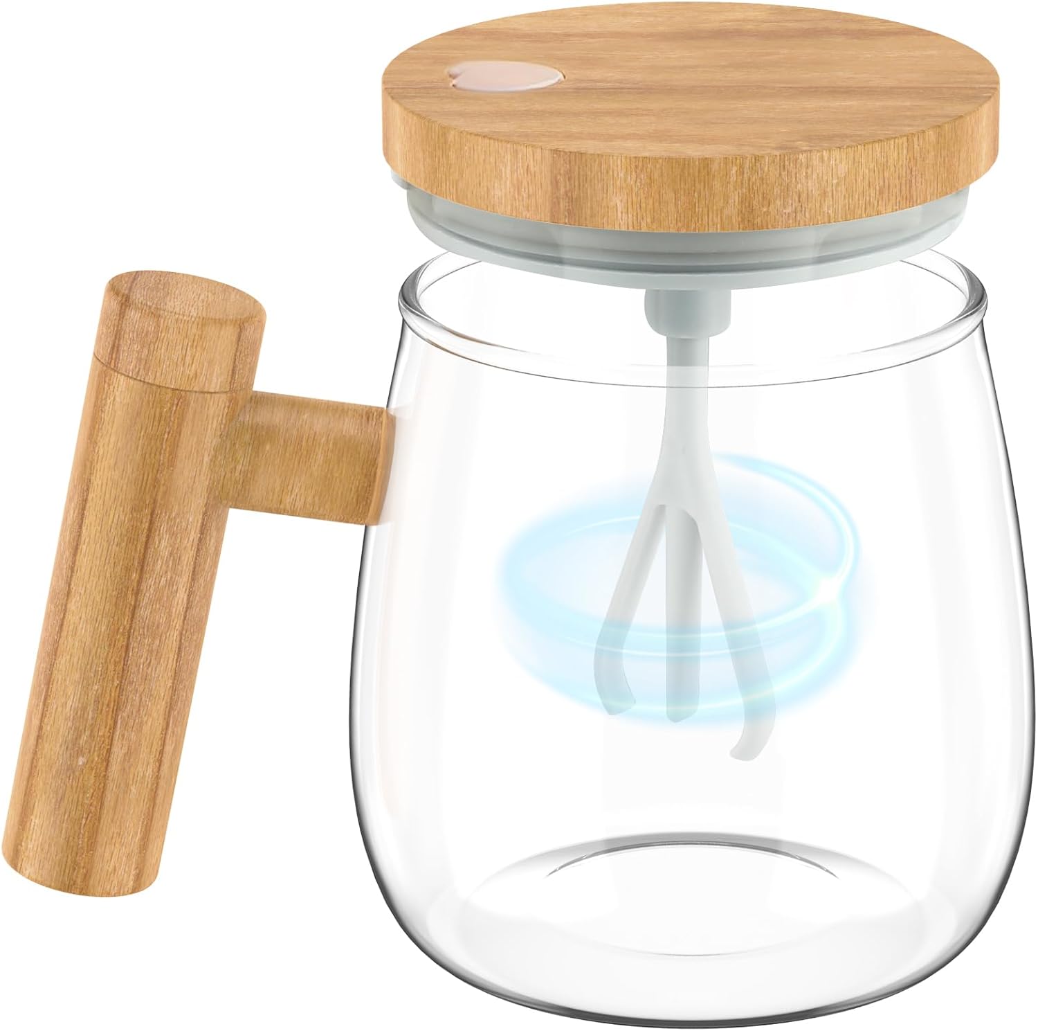 Dandelionsky Self Stirring Coffee Mug with Storage Handle 400ml