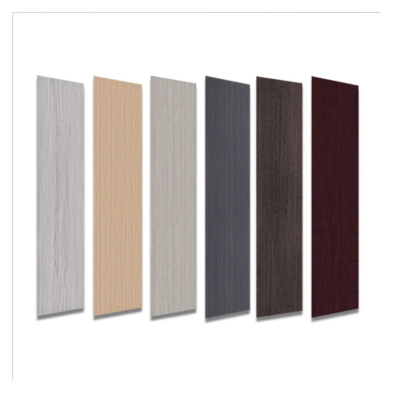 Battiscopa impermeabile 10 pezzi battiscopa autoadesivo linea di cintura adesivo decorativo con venature del legno da parete piede ristrutturazione impermeabile in PVC(COLOR 5 10pcs,Width 15cm)