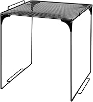 Vista 17 de Estante organizador de casillero apilable extra para casillero escolar, organizador de armario de almacenamiento, accesorios adecuados para la Gris