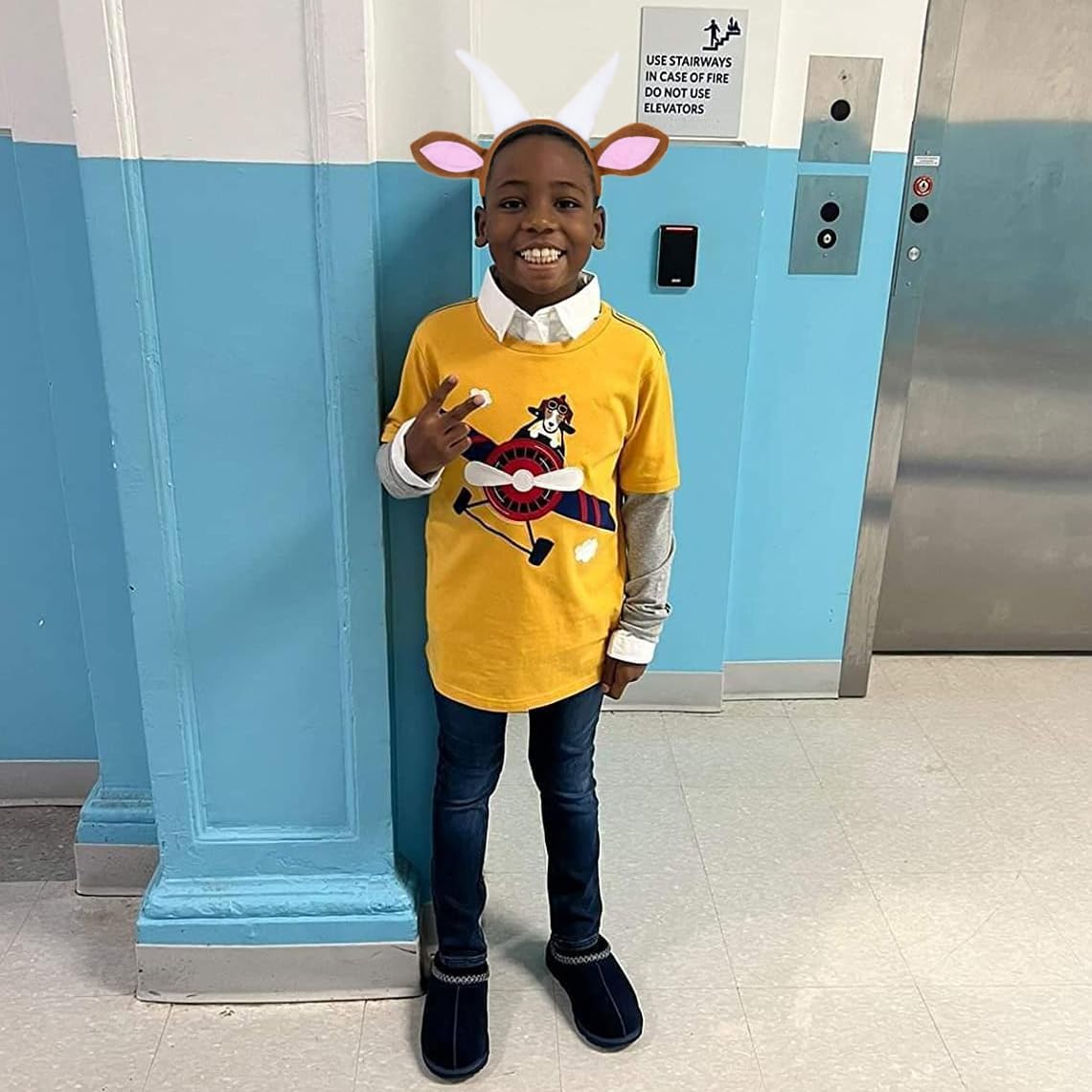 Plush Animal Ears and Horns Headband-Halloween Christmas Festival Theme Party Animal Cosplay Costume Headbands - Image 5