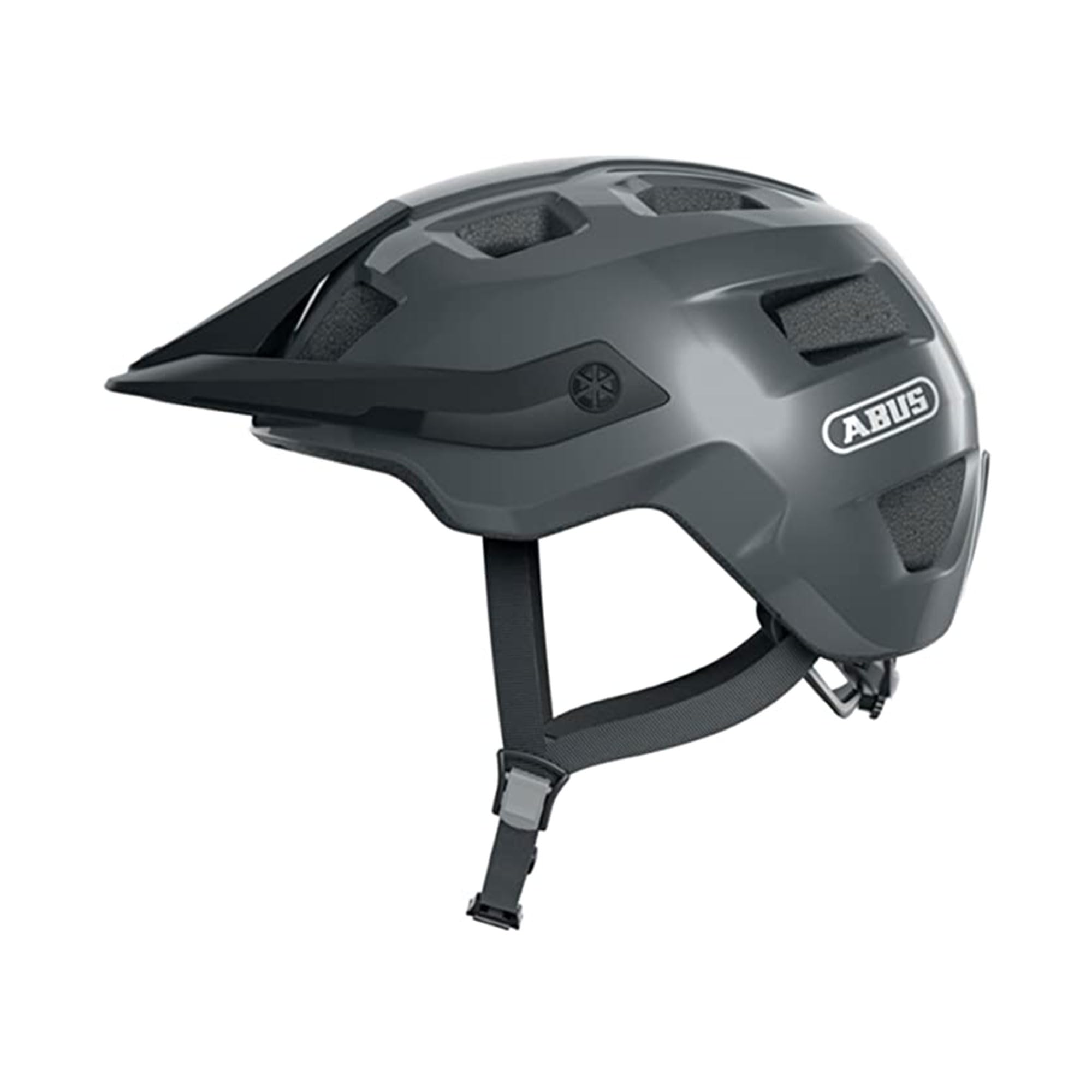 ABUS MTB helmet MoTrip - robust bike helmet with height-adjustable peak for mountain bikers - customised fit - unisex — image 1