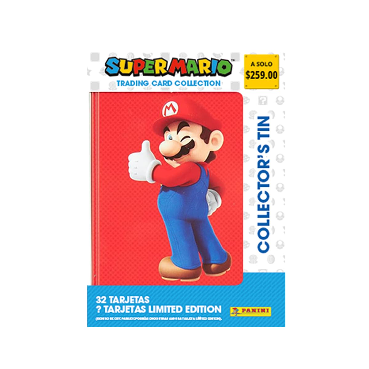 Tin Box 4 Sobres Trading Cards Super Mario Bros - Editorial Panini