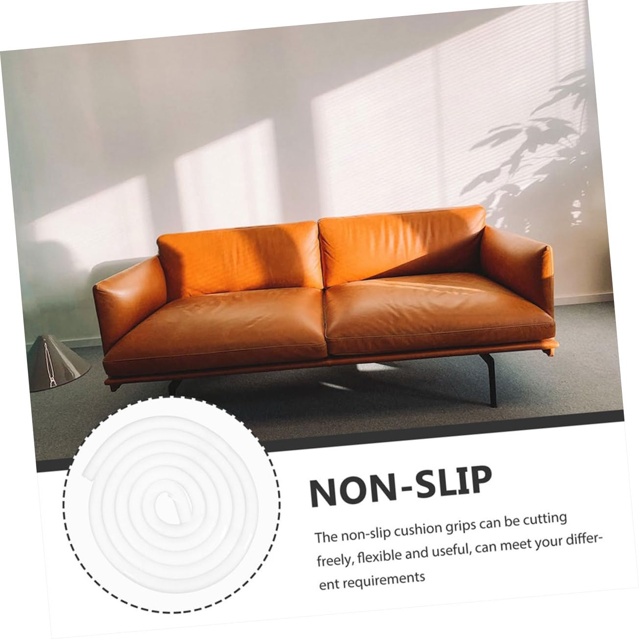 IWOWHERO Sofa Cushion Foam Sticks 78 Inch Anti-Slip Grip Strips for Couch Covers Furniture Slipcover Tuck Accessories Flexible Foam Sticks for Sofa Cover - Image 4