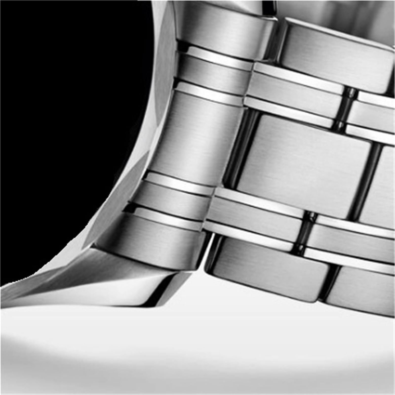Cinturino di ricambio in acciaio inossidabile da 18 mm con cinturino in metallo solido 20 mm 22 mm for uomo donna