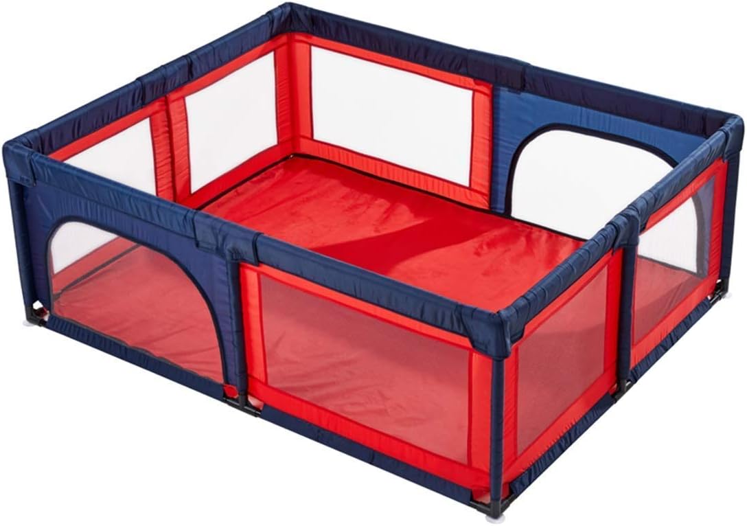 Xiaotian Parque Infantil Parque Infantil Bebé Corralito Centro De Actividades De Protección del Panel Que Se Arrastra Barandilla Niño |,120x150cm