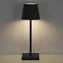 Battery Powered Lamp - Wireless LED Table Light with Adjustable Stepless Three-Color Dimming, Ultra-Portable Design for Bedrooms, Dining, Camping and Outdoor Ambient Lighting