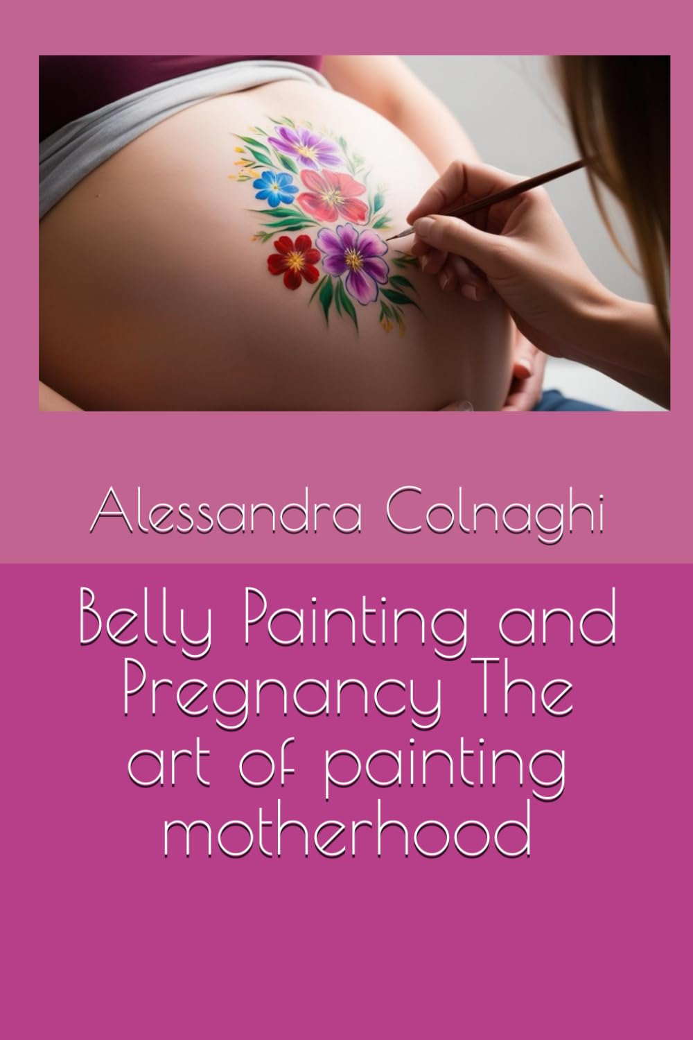 Belly painting grossesse kit de maquillage artistique et séance photo souvenir de maternité