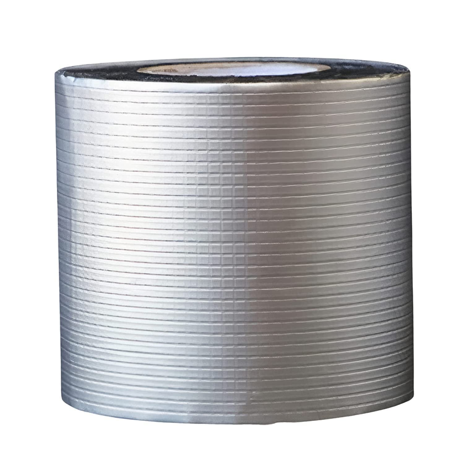 olpad Aluminium Self Adhesive Foil Tape Permanent Leak Proof All Weather Patch, UV Resistant Rubber Tape Waterproof for Roof Pipe Repair Super Sealing Aluminium Duct Repair Tape(10 CM x 5 Meter) (B09P6H1N6G) Amazon Price History, Amazon Price Tracker
