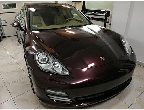 Miniatura 5 de 3M - Rollo de envoltura de coche 2080 rosa negra brillante  GP99  (muestra de 3 x 5 pulgadas)  Envoltura de vinilo automotriz para automóviles -