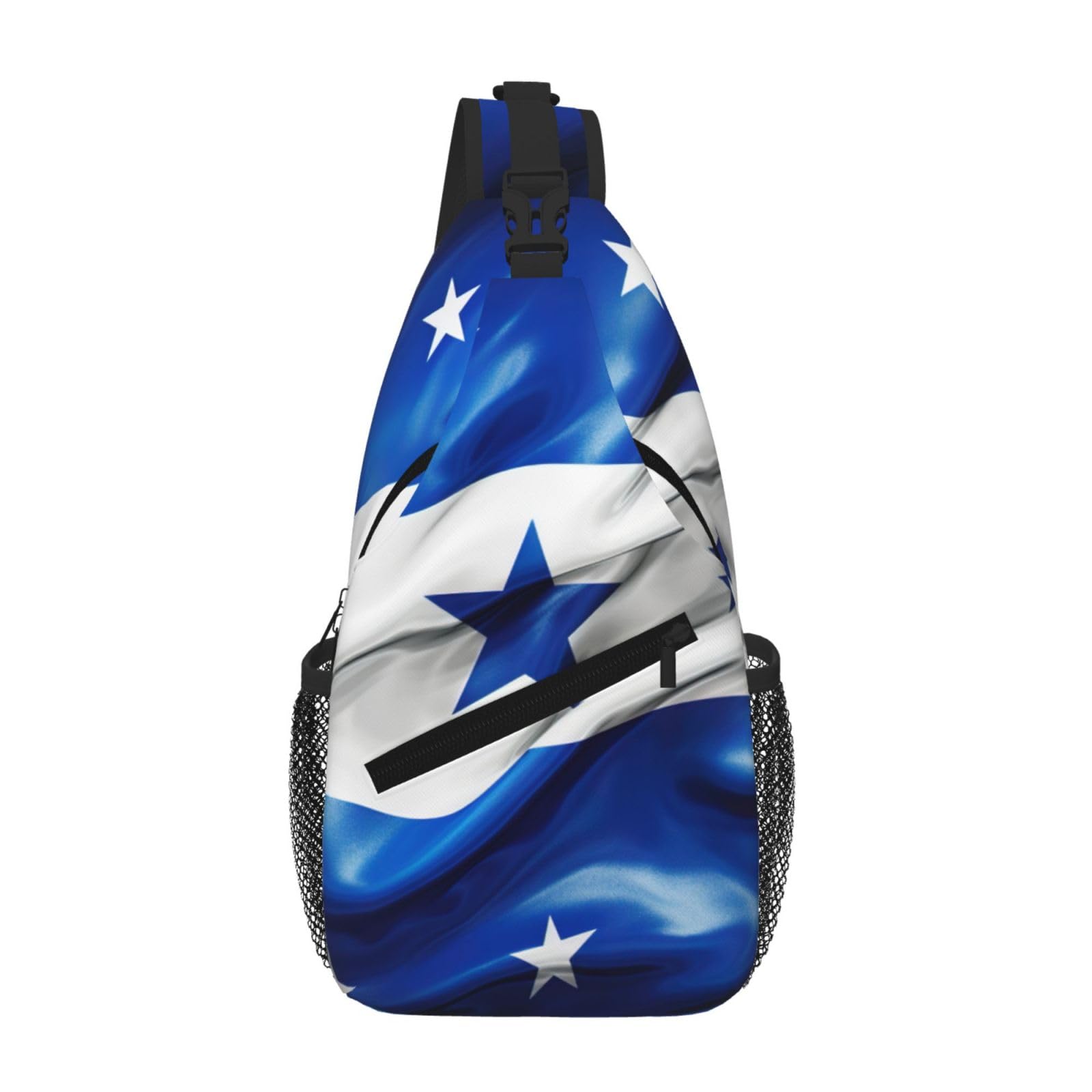 Mochila de pecho de Honduras impermeable con estampado resistente de alta calidad 8