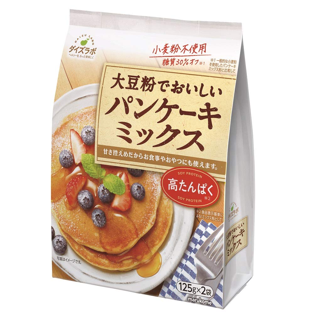 Amazon | マルコメ ダイズラボ パンケーキミックス グルテン