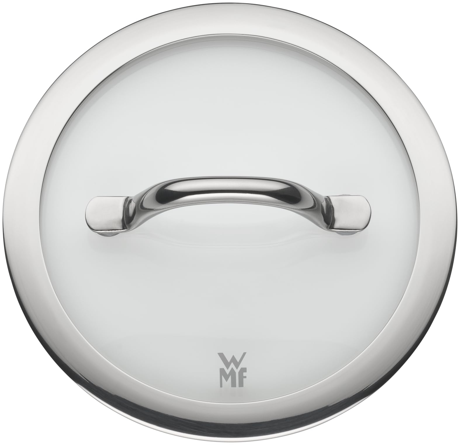 WMF Fusiontec Inspire Petite marmite en céramique high-tech résistante aux rayures, non revêtue, avec couvercle en verre, 1,3 l, 16 cm, bleu foncé, fabriquée en Allemagne