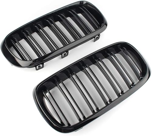 Miniatura 3 de Parrilla de repuesto frontal compatible con BMW X5 Series F15 X6 Series F16 X5M F85 X6M F86 (2015-2019)