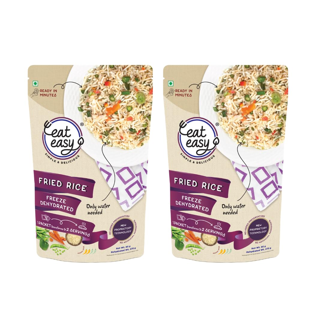 See full amazon price history chart for Eat Easy Ready To Eat Veg Fried Rice, 95gm of 1 Pack, Instant Food, Indian Meal, Travel Food, No Preservatives, No Added Artificial Colours & Flavours, Just Add Water and Cook Eat Easy Ready To Eat Veg Fried Rice, 95gm of 1 Pack, Instant Food, Indian Meal, Travel Food, No Preservatives, No Added Artificial Colours & Flavours, Just Add Water and Cook (B09TXKWL4C) Amazon Price History, Amazon Price Tracker