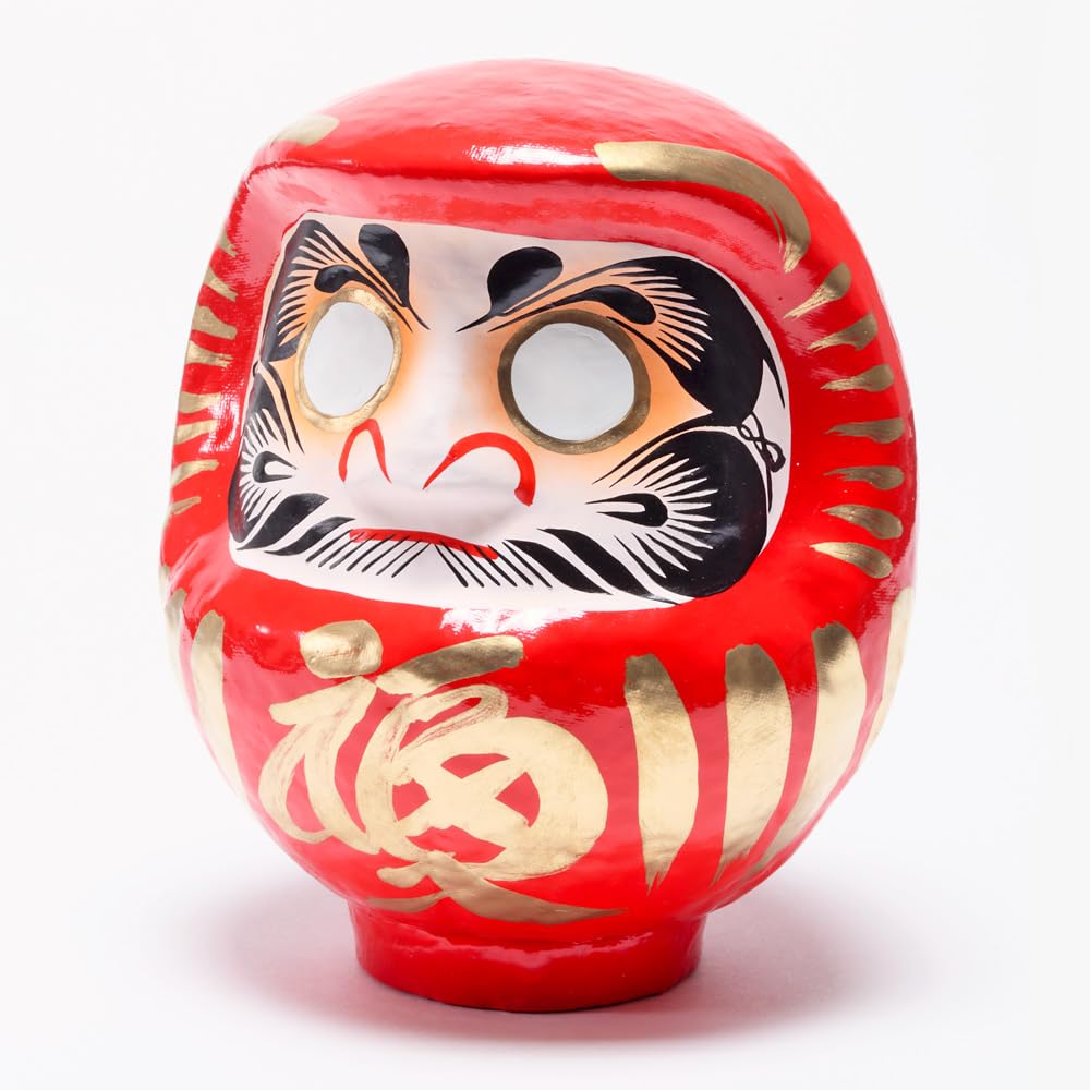 Daruma GDS-03-Z-US - Abalorio japonés de buena suerte, fabricado en Japón