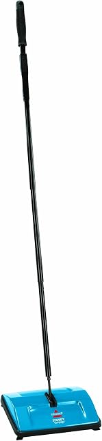 BISSELL Sturdy Sweep | Lightweight Carpet Sweeper | 2402E, Blue