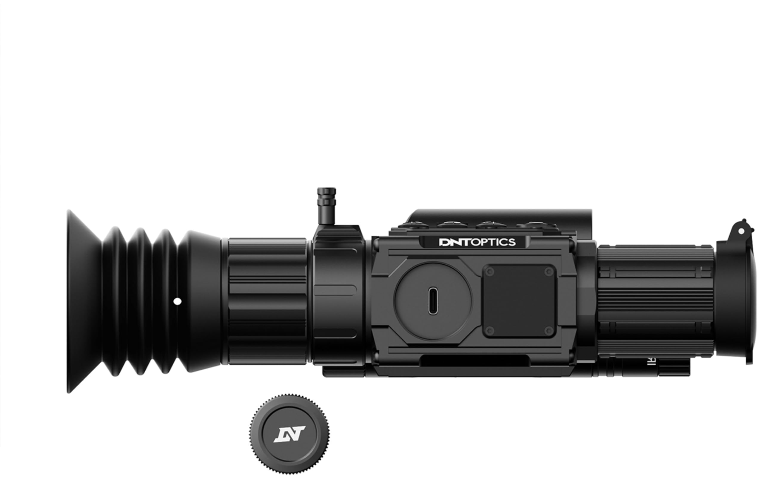 DNT Optics Zulus HD V2 Digital Day/Night Vision Scope con infrarossi, telemetro laser e calcolatrice balistica