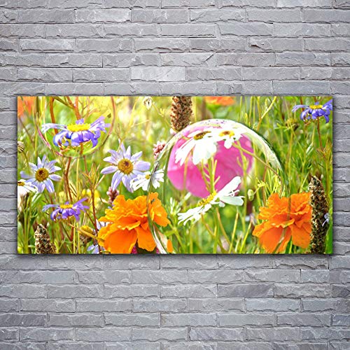 Toile imprimés tableau décoration moderne fleurs pour chambre