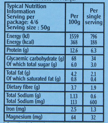 Couscous Francês com Limão e Menta Tipiak 250g