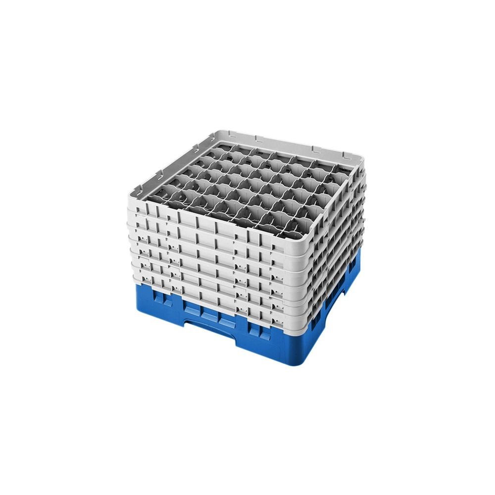 Camrack Glass Rack, W/6 Extenders, Full Size, 49 Compartments, 2-7/16'' Max. Dia., 11-3/4'' Max. (2 Pieces/Unit)