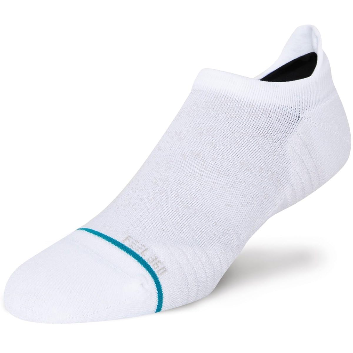 Run Light Tab - Unisex Socks - Engineered Arch Support - Seamless Toe Closure - Moisture-wicking Fabric White LG (US Men's Shoe 9-13, Women's Shoe 11-14) One Size