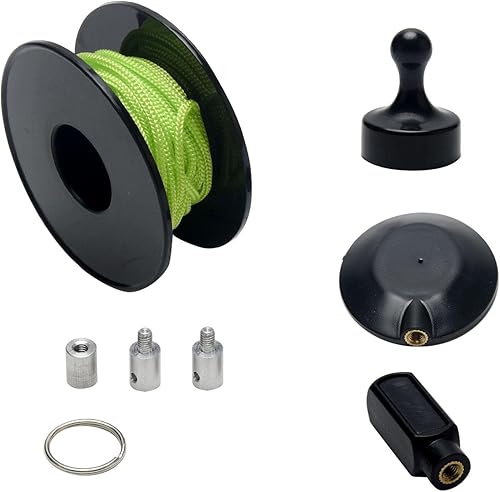 Extractor de alambre magnético, kit de herramientas de imán de enrutamiento de alambre con asa, herramienta de extracción de cable de reparación de