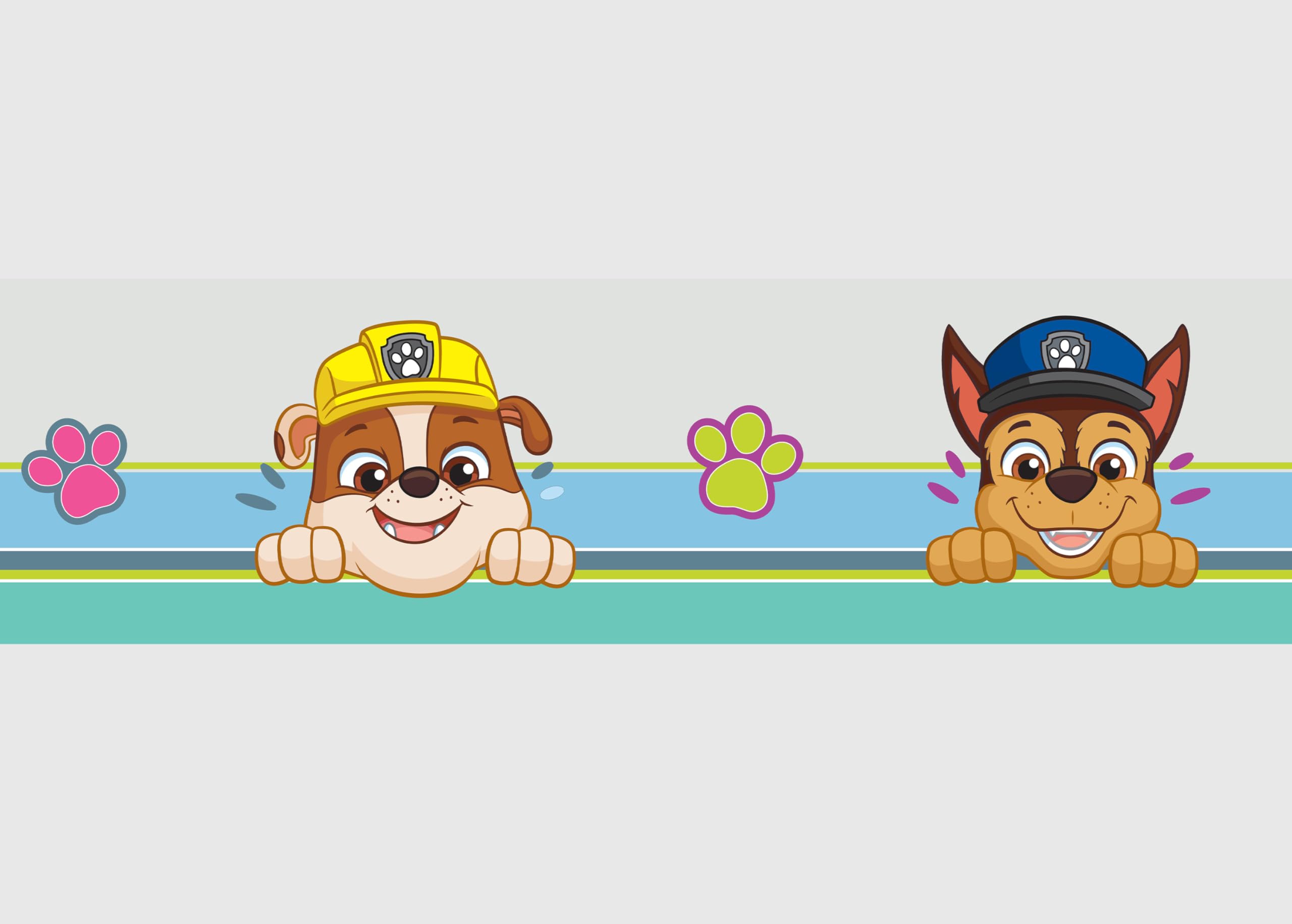 AG Design Paw Patrol AWBD 8013 Self-Adhesive Border, Waterproof