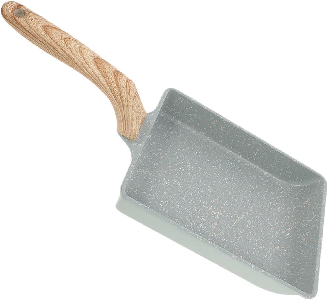 Rectangle Tamagoyaki Omelet Pan Nonstick Small Egg Frying Pan Japanese Tamago for Stove Cooking