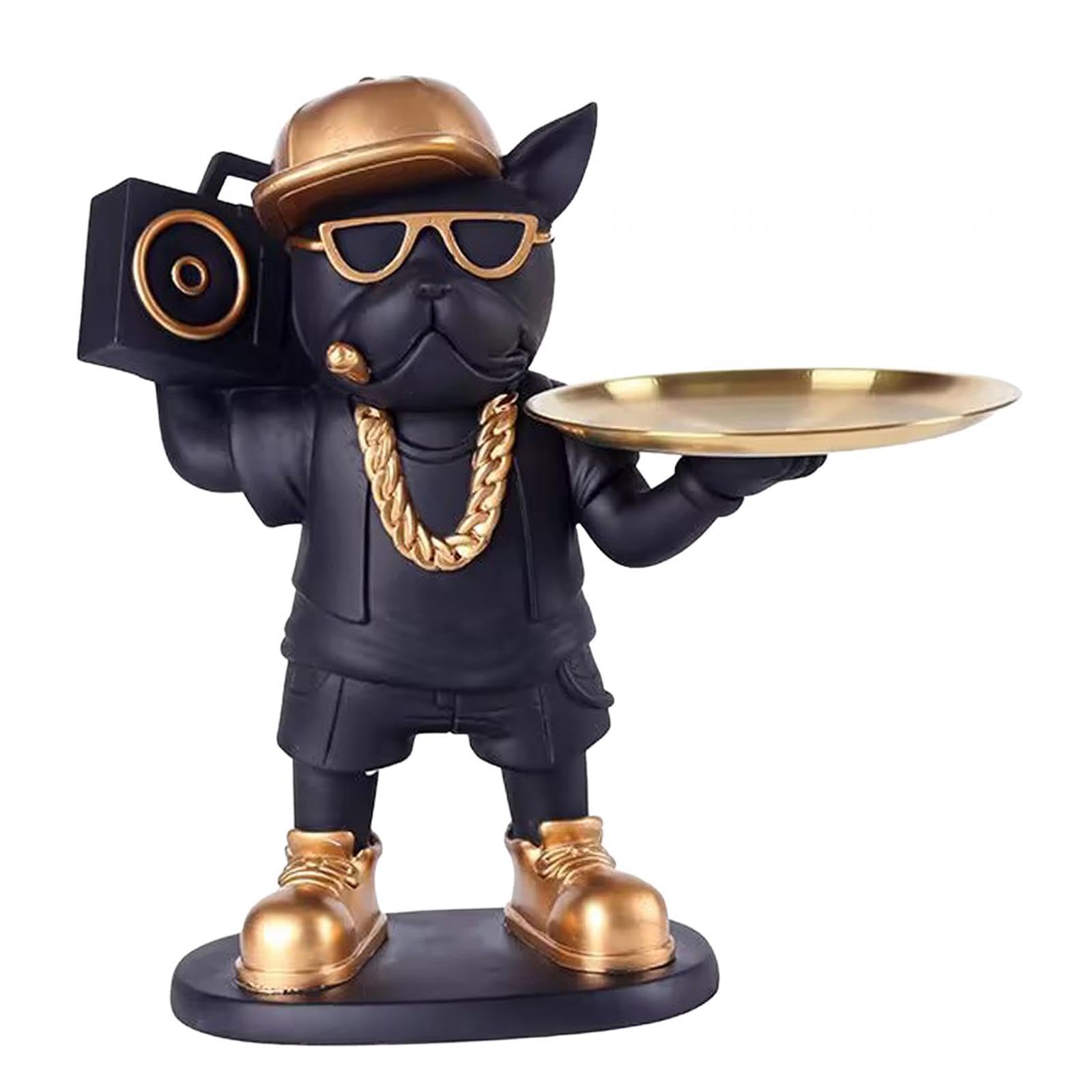 Figurka zwierzęca, biżuteria, biżuteria, pojemnik, biurko, figurka psa, pudełko do przechowywania, organizer do korytarza, wejścia, blatu roboczego